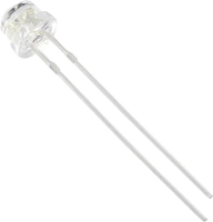 HuiYuan 6834Y1C LHD C Bedrade LED Geel Rechthoekig 5 mm 625 mcd 120 ° 20 mA