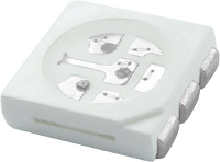 HuiYuan SMD LED 5050 Blauw 3000 mcd 120 ° 20 mA 3.4 V
