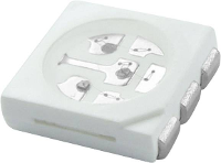 HuiYuan SMD LED 5050 Wit 120 ° 20 mA 3.4 V