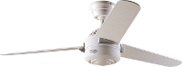 Hunter Carera We Plafondventilator (ã) 132 Cm Kleur Ventilatorbladen: Wit, Esdoorn Kleur Behuizing: Wit