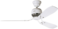 Hunter Industrie We Plafondventilator (ã) 132 Cm Kleur Ventilatorbladen: Wit Kleur Behuizing: Wit