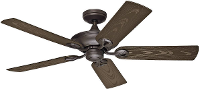 Hunter Maribel New Bronze Plafondventilator (ã) 132 Cm Kleur Ventilatorbladen: Noten Kleur Behuizing: Brons
