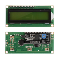 HW 060B 1602 LCD 5V Geelgroen scherm IIC I2C Interfacemodule 1602 LCD schermadapterkaart