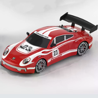 HW Y1807 RTR 1/16 2.4G 4WD Drift RC Auto Hoge Snelheid Racer LED Licht Radiografische Controle Op Road Racevoertuig Mode