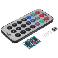 Hx1838 Receiver Nec Code Infrared Remote Control Module Ir Controller Kit