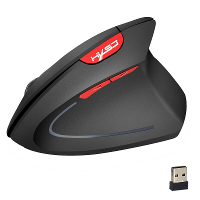HXSJ T24 2.4G Draadloze Verticale Muis 800 1600 2400DPI Ergonomie 6 Knops Optische Gamer Muizen voor PC Laptop Computer