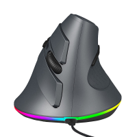 HXSJ T25 Bedrade Gaming Muis RGB 800/1600/2400 DPI 6 toets Ergonomische Gamer Muizen voor Desktop Computer Laptop PC