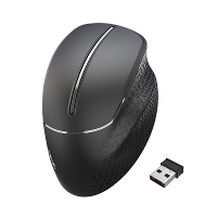 HXSJ T32 2.4G Draadloze Verticale Gaming Muis met Zijwiel 4800DPI Ergonomie 6 knops E sports Gamer Muizen