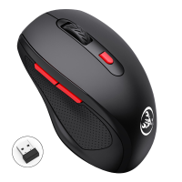 HXSJ T67 2.4G draadloze muis 1600 DPI 6 knoppen ergonomische energiebesparende thuiskantoor zakelijke gamingmuis met USB