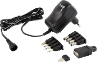 HyCell 1201 0006 Stekkernetvoeding, instelbaar 3 V/DC, 4.5 V/DC, 5 V/DC, 6 V/DC, 7.5 V/DC, 9 V/DC, 12 V/DC 600 mA 7.2 W