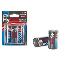 HyCell Accu Mono D Typ 3000 mAh 1,2V 2er