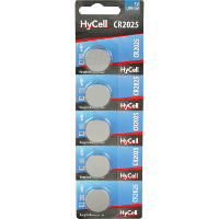 HyCell Lithium Knoopcel CR2025 3V 5er
