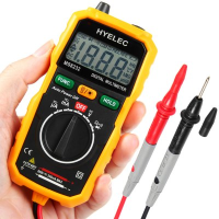 Hyelec Ms8232 Mini Portable Auto Range Digital Multimeter Dmm With Data Hold Spotlight Backlight Auto Power Off Multimeter Tester