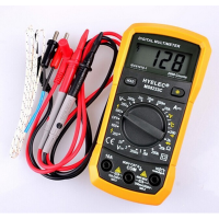 Hyelec Ms8233c Multifunction Mini Digital Multimeter With Buzzer Dmm Ac Dc Temperature Test Back Light Multimeter Ammeter Multitester