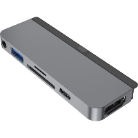 Hyper Drive 6 in 1 USB C Hub dockingstation