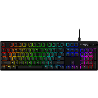 HyperX Alloy Origins PBT gaming toetsenbord RGB leds, PBT