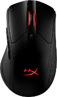 HyperX Pulsefire Dart Wireless Gaming muis Draadloos, Radiografisch, Kabelgebonden Optisch Zwart 6 Toetsen 16000 dpi Verlicht
