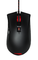 HyperX HXK DM01 USB gaming muis Optisch Ergonomisch, Verlicht Zwart