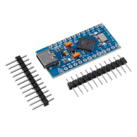 Geekcreit® Pro Micro Type C 5V 16M Mini Leonardo Microcontroller Development Board Pin gesoldeerd