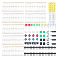 Nieuwe basisstartkit voor elektronicacomponenten voor SMD met weerstand voor LED zoemercondensator
