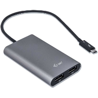 I tec Thunderbolt 3 > Dual DisplayPort adapter