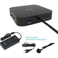 I tec USB C HDMI DP Docking Station with Power Delivery 100 W dockingstation