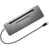 I tec USB C Metal Ergonomic 4K 3x Display dockingstation