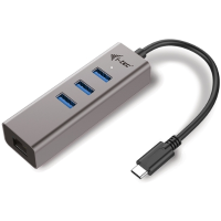 I tec USB C Metal HUB 3 Port Giga