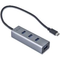 I tec 4 Port USB C Metal usb hub