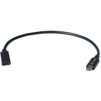 I tec USB C verlengkabel 30 centimeter