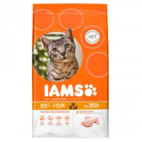 Iams Adult kattenvoer met verse kip 2 x 10 kg