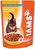 Iams Cat Adult Pouch Kip Kattenvoer #95;_100 Gr