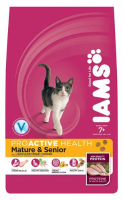 Iams Mature/Senior kattenvoer Kip 10 kg