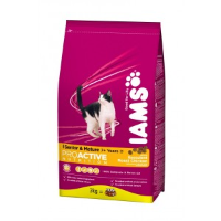 Iams Mature/Senior kattenvoer Kip 2 x 10 kg
