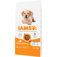 Iams Puppy Large met kip hondenvoer 12 kg