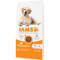 Iams Senior Large met kip hondenvoer 2 x 12 kg