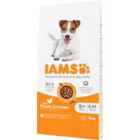 Iams Senior Small & Medium met kip hondenvoer 2 x 3 kg