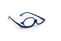 Melleson Optics Make up Bril Blauw +2.50