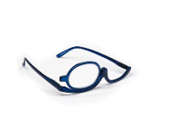 Melleson Optics Make up Bril Blauw +3.00