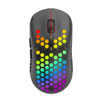 IBLANCOD BL110 2.4G Draadloze Muis RGB 1200/2400/3200DPI 7 Toetsen Ergonomisch voor Desktop Computer Laptop PC