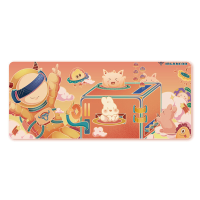 IBlancod Extra Grote Muismat Astrofotografie Beeld Anti slip Rubberen Gaming Toetsenbord Mat 900*400*4mm Desktop Tafel B