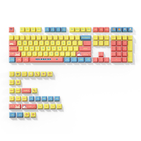 IBLANCOD JM01 139 Toetsen Schattige Konijn PBT Keycap Set Cherry Profiel Vijfzijdige Sublimatie Aangepaste Keycaps voor