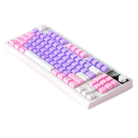 IBLANCOD YK830 87 Toetsen Tri modus Mechanisch Gaming Toetsenbord Hot verwisselbaar RGB OEM Profiel 2.4G/BT/Bekabeld 80%