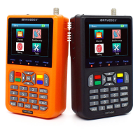 IBRAVEBOX V9 Zoeker DVB S / S2 H.265 TV signaal Satellietontvanger Zoeker Meter met 3,5 inch LCD scherm
