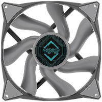 Iceberg Thermal IceGALE PC ventilator Grijs