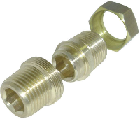 ICH Rechte koppeling 306008 Schroefdraad (buiten): R1/2 1 stuk(s)