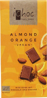 IChoc Almond Orange Vegan Rijstmelk Chocolade
