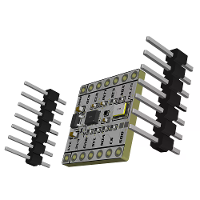 ICM 45686 + QMC6309 module voor SlimeVR trackers en Smol Slime trackers