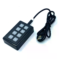 ICOM Radio Control Toetsenbord Compatibel met IC 705 IC 7610 Ondersteunt SSB CW RTTY Plug and Play voor Amateur Radio