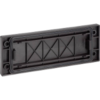 Icotek BPK 24   RF A Blindplaat Plaatdikte (max.): 1.5 Mm Polyamide Zwart 1 stuk(s)